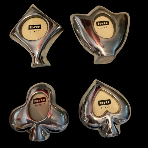 ♠️♥️♣️♦️ silver frames - Picture 6 of 6